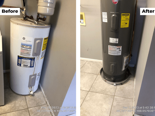 New Water Heater