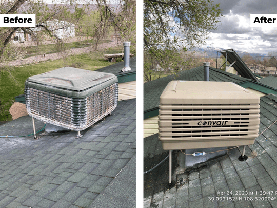 New Cooler Installation